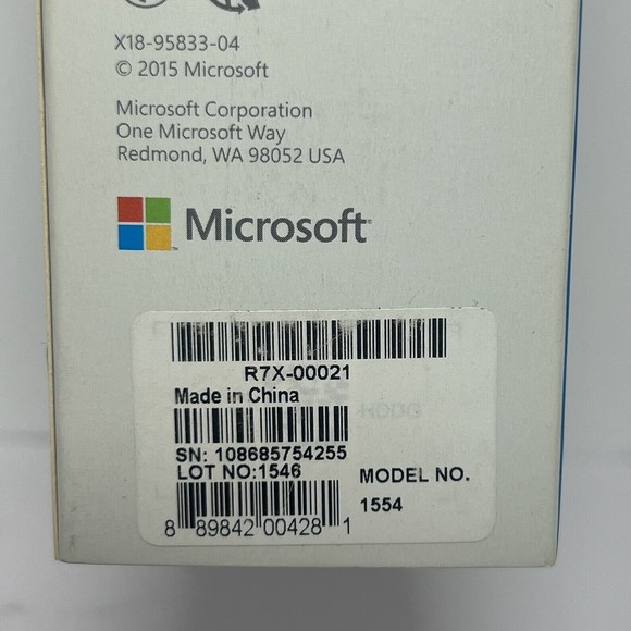 Microsoft Surface Mini DisplayPort to VGA Adapter R7X-00021 Model 1554 - Picture 6 of 6